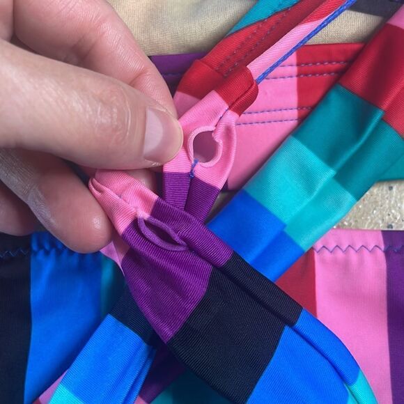 Old Navy striped bikini - Picture 14 of 15